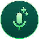 Audio to text and summarize conversations of voice messages and chats with AI on WhatsApp™ Web logo